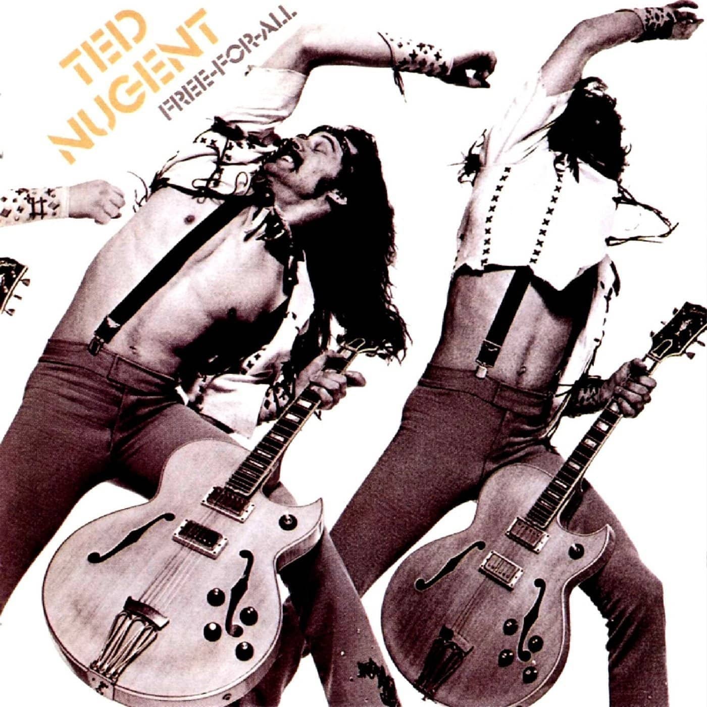 Turn It Up Cherry Red Reissues Ted Nugent’s “FreeForAll” Featuring